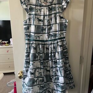 Kids Horse Print Dress
